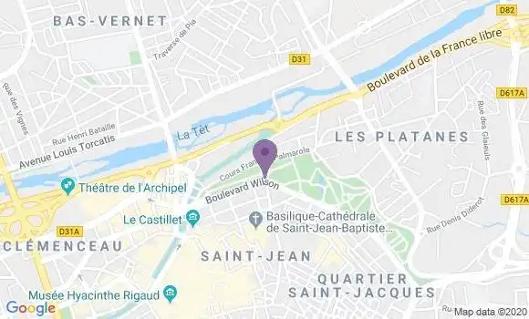 Localisation Mtre Huot Sarah