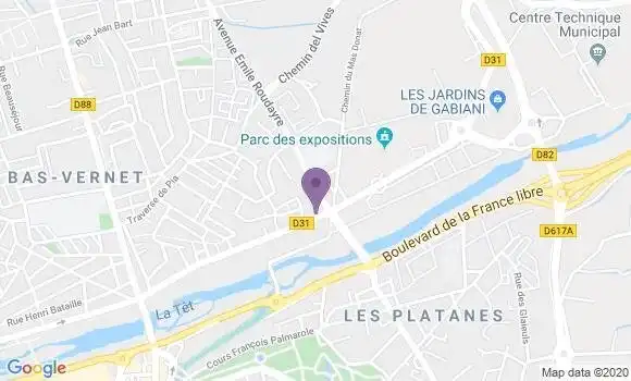 Localisation Mtre Lida Philippe