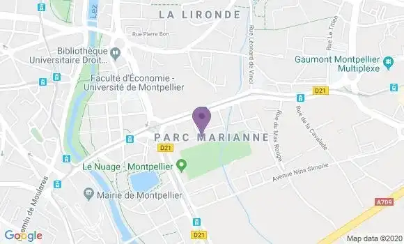Localisation Mtre Mendel Jacques
