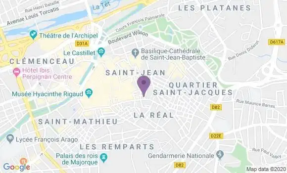 Localisation Mtre Marty Jean