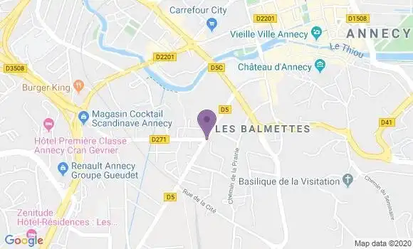 Localisation Mtre Hyvert Jean