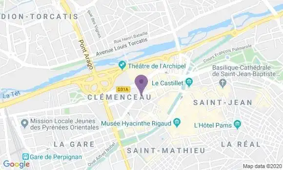 Localisation Mtre Musons Michel