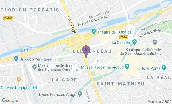 Localisation Mtre Nicolau Jean Pierre