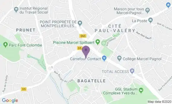Localisation Mtre Morana Marion