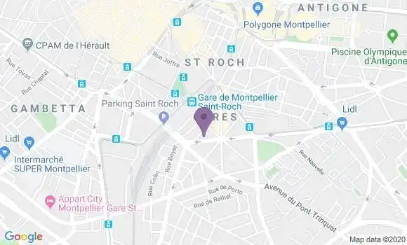 Localisation Mtre Ngo Sabine