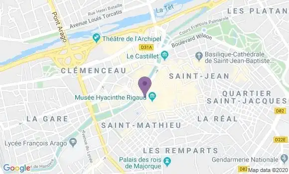Localisation Mtre Peltier Lise
