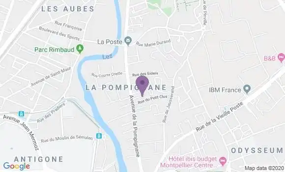 Localisation Mtre Oudinet Cregut Claudine