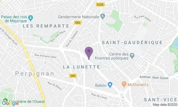 Localisation Mtre Summerfield Gabrièle