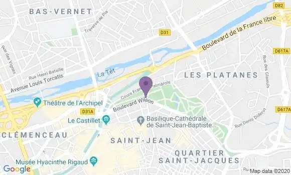 Localisation Mtre Vial Bernard