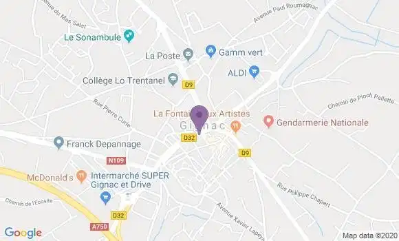 Localisation Mtre Platret Rico Sylvie