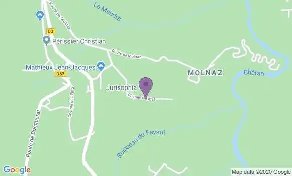 Localisation Mtre Lacombe Florence