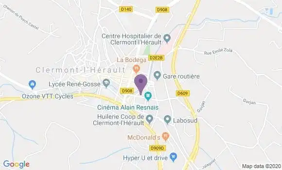 Localisation Mtre Rouvie Anne Laure