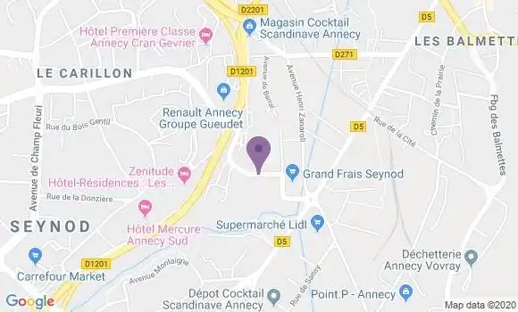 Localisation Mtre Laurencin Yves