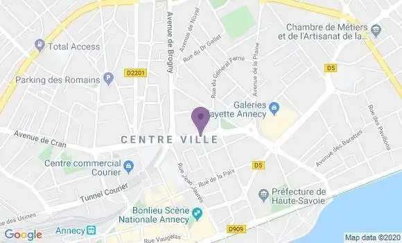 Localisation Mtre Le Chatelier Marc