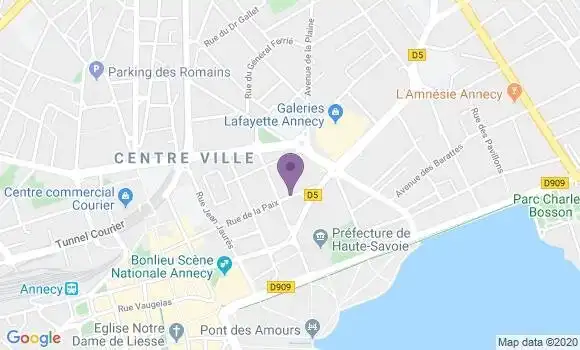 Localisation Mtre Liauzu Claude