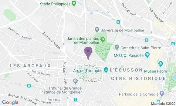 Localisation Mtre Valette Eric