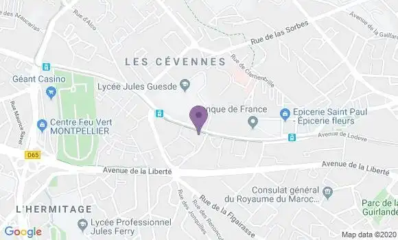 Localisation Mtre Vertut Jean Michel