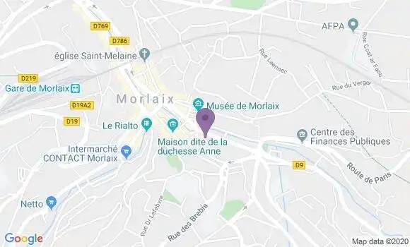 Localisation Mtre Guillou Kervern Pascale