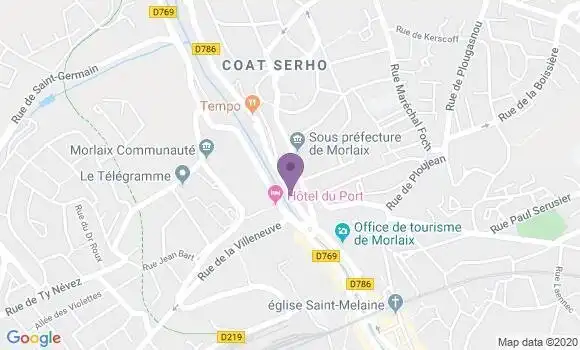 Localisation Mtre Martin Marie