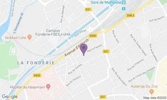 Localisation Mtre Bastuck Roland