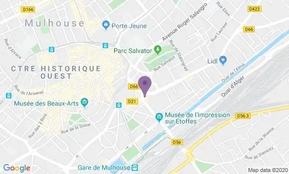 Localisation Mtre Bertrand Philippe