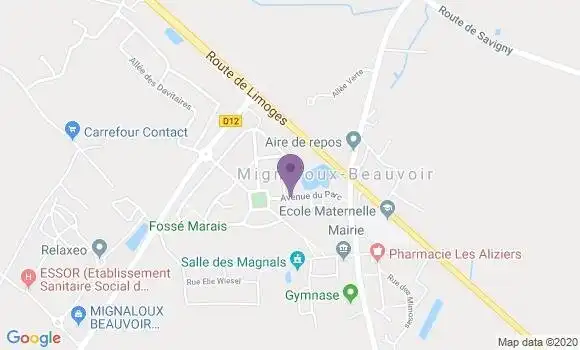 Localisation Mtre Bernard Emmanuelle