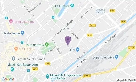 Localisation Mtre Carriot Gérard