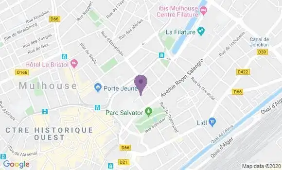 Localisation Mtre Chauvin Jean