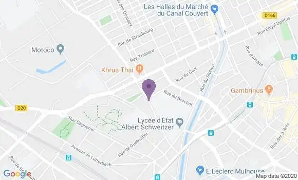 Localisation Mtre Echaniz Yosune