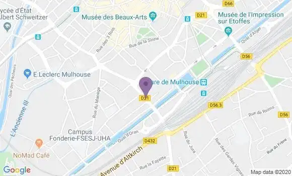 Localisation Mtre Ertlen Philippe