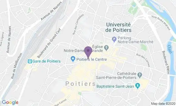 Localisation Mtre Burgeres Christine