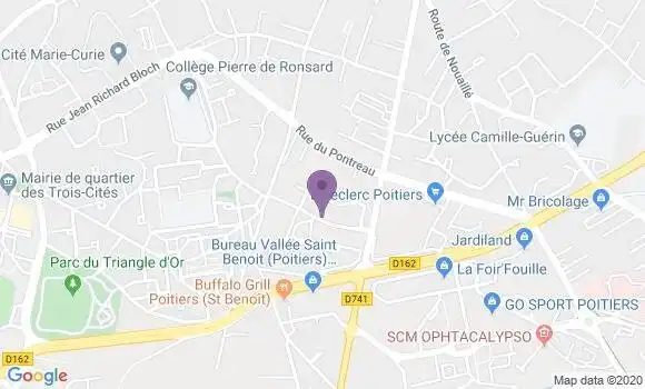 Localisation Mtre Cartier Jezabel