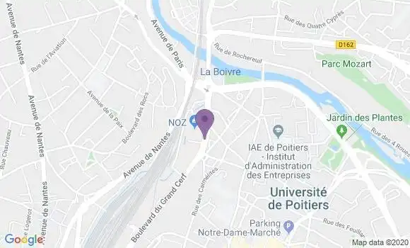 Localisation Mtre Clair Laurent