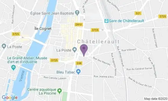 Localisation Mtre Cottet Xavier
