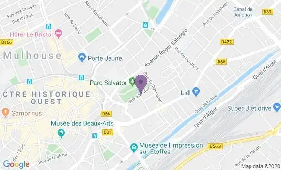 Localisation Mtre Jadot Bernard