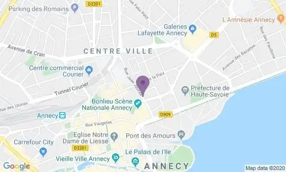 Localisation Mtre Millet Josette
