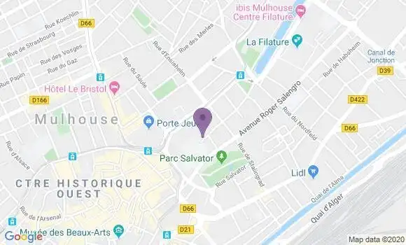 Localisation Mtre Kuony Hervé