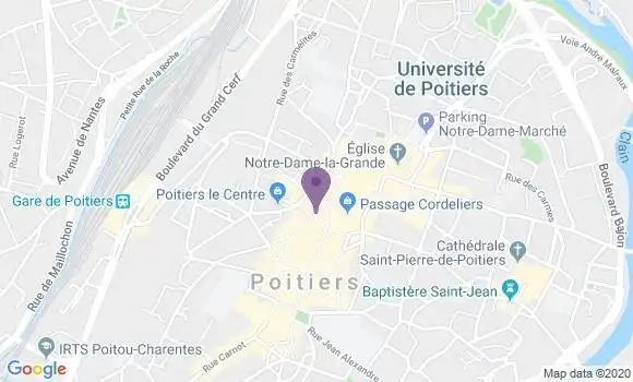 Localisation Mtre Damy Jean