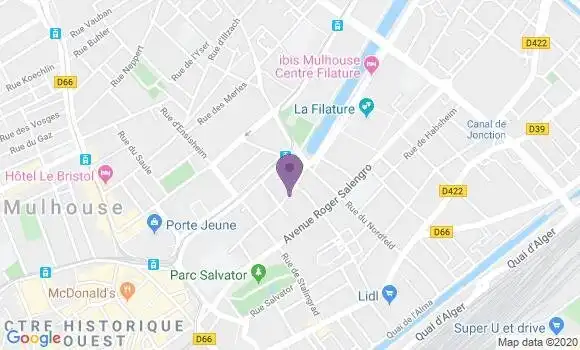 Localisation Mtre Majean Martin
