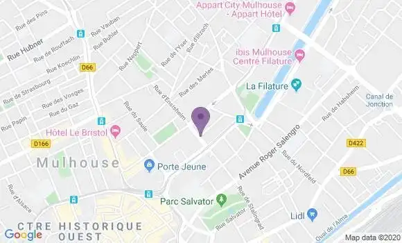 Localisation Mtre Martinez Yann