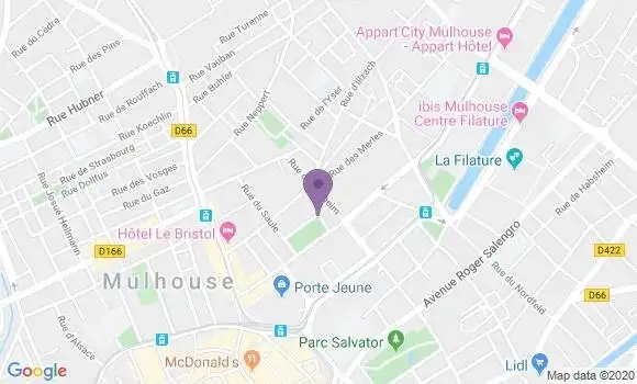 Localisation Mtre Muller Thomann Jean Marc
