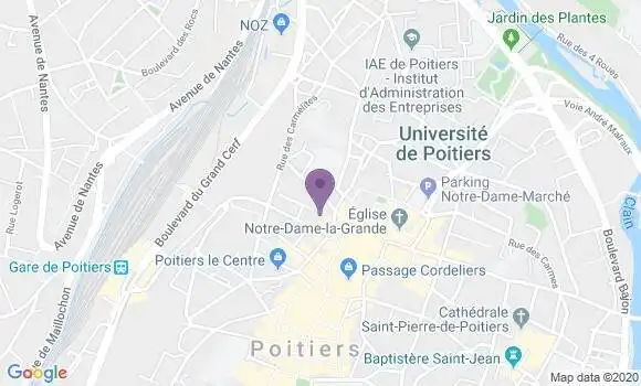Localisation Mtre Gaston François