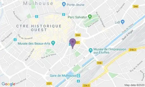 Localisation Mtre Patry David