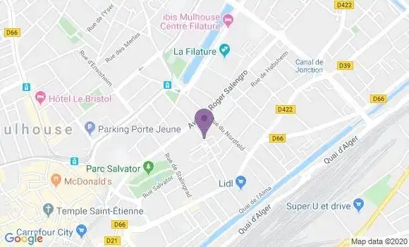 Localisation Mtre Reck Solange