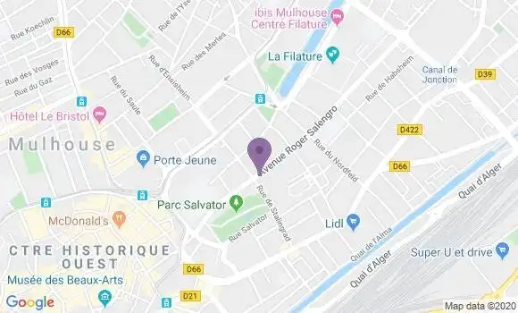 Localisation Mtre Rollet Isabelle
