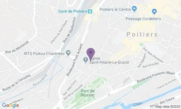 Localisation Mtre Joly Charlotte