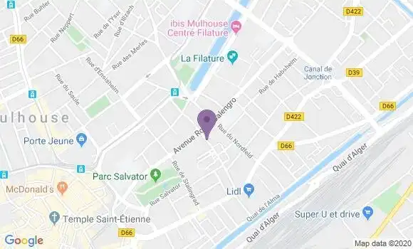 Localisation Mtre Sedira Leïla