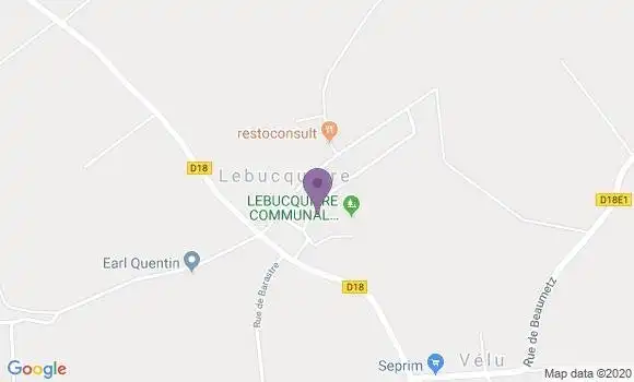 Localisation Mtre David Sophie