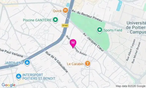 Localisation Mtre Loiret Hélène