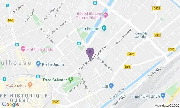 Localisation Mtre Welsch François